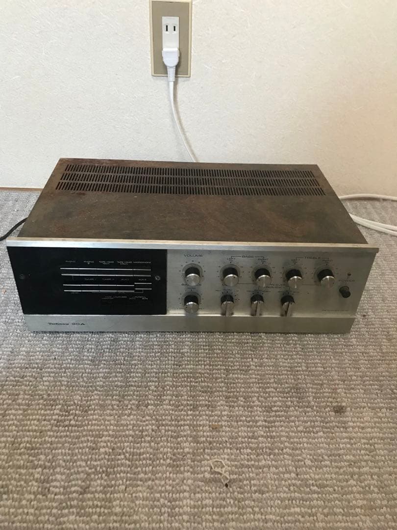 TECHNICS 30A ジャンク品 プリアンプ コントロールアンプ テクニクス