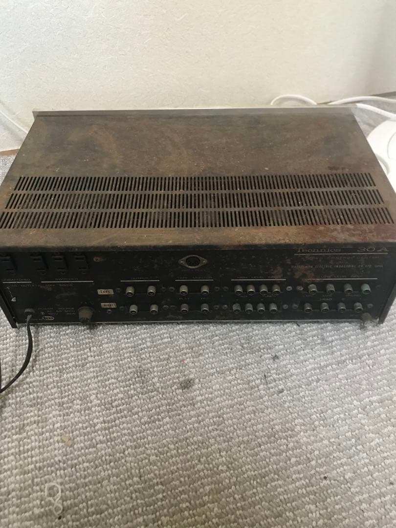 TECHNICS 30A ジャンク品 プリアンプ コントロールアンプ テクニクス