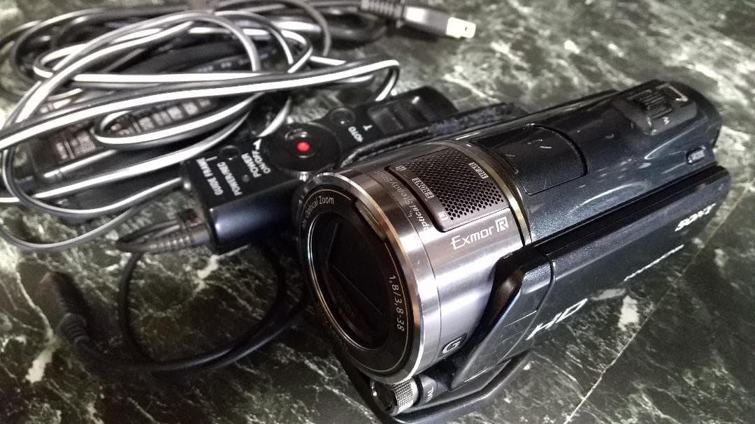 HDR-CX550V リモコン 三脚がすっきり入るバッグ 3種とも基本動作OK