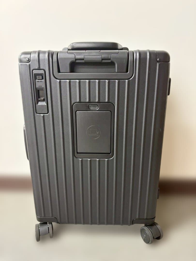 多機能キャリーケース【マットブラックS】C3