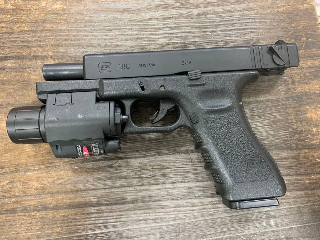 東京マルイ Glock 18Cレーザーサイト付き