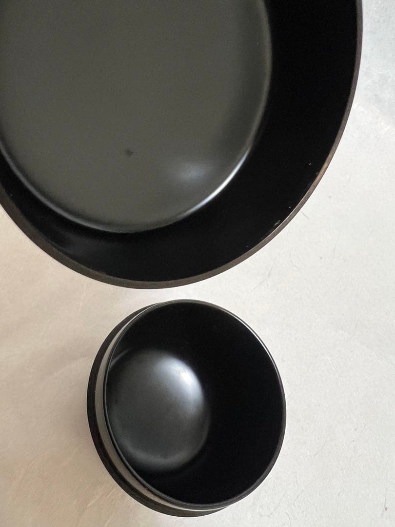 茶道具茶器黒塗 松喰鶴蒔絵 美品現状品のみサイズ約高さ7cm×6.5cm木箱あり