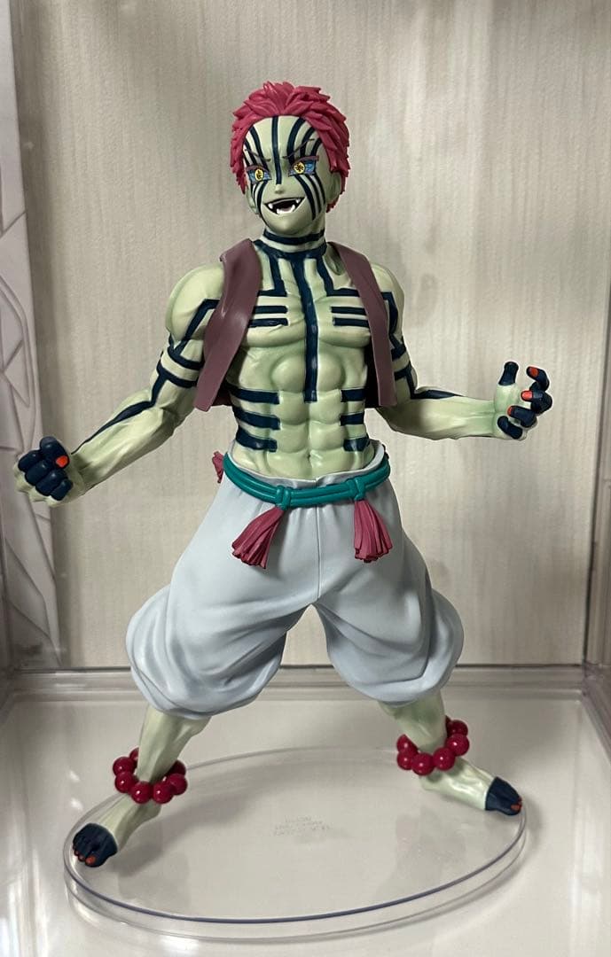 鬼滅の刃 猗窩座 一番くじ c賞 フィギュア