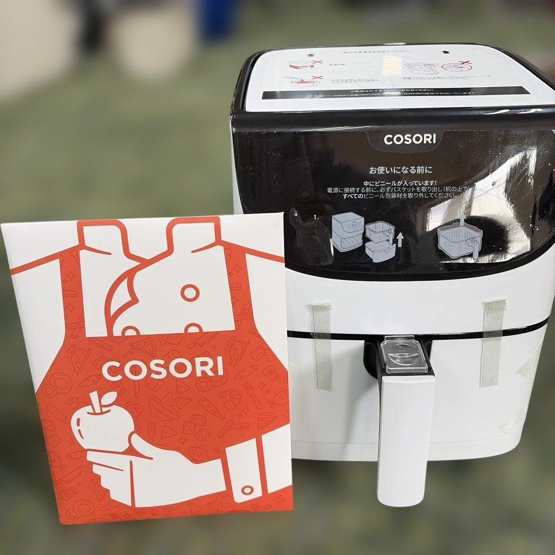 新品未使用COSORI エアフライヤー ホワイト 箱付き