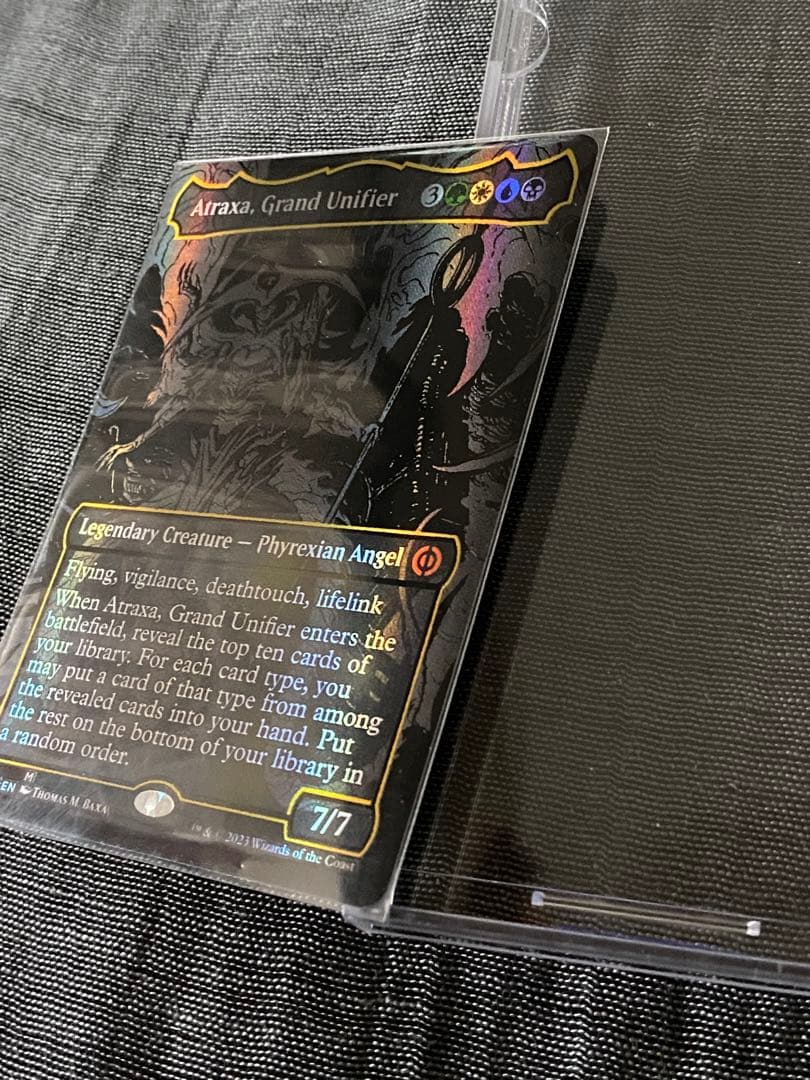 【MTG】偉大なる統一者、アトラクサ/Atraxa オイルスリック　FOIL