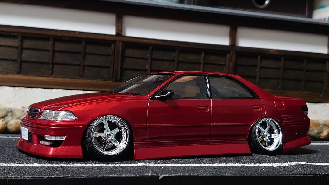 1/24 アオシマ BNスポーツ マークII 神奈川仕様 完成品