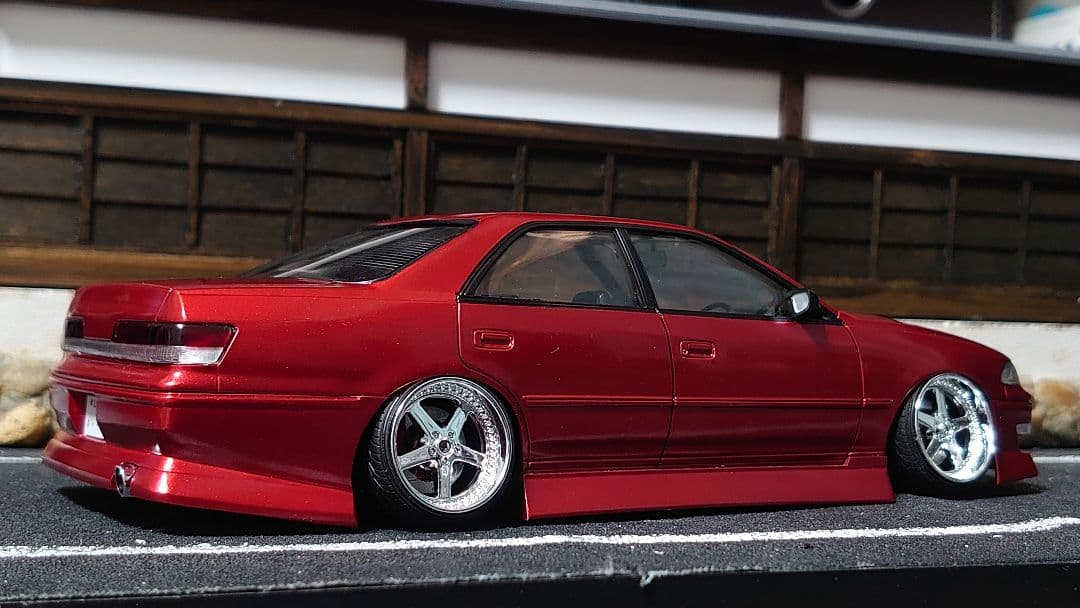 1/24 アオシマ BNスポーツ マークII 神奈川仕様 完成品