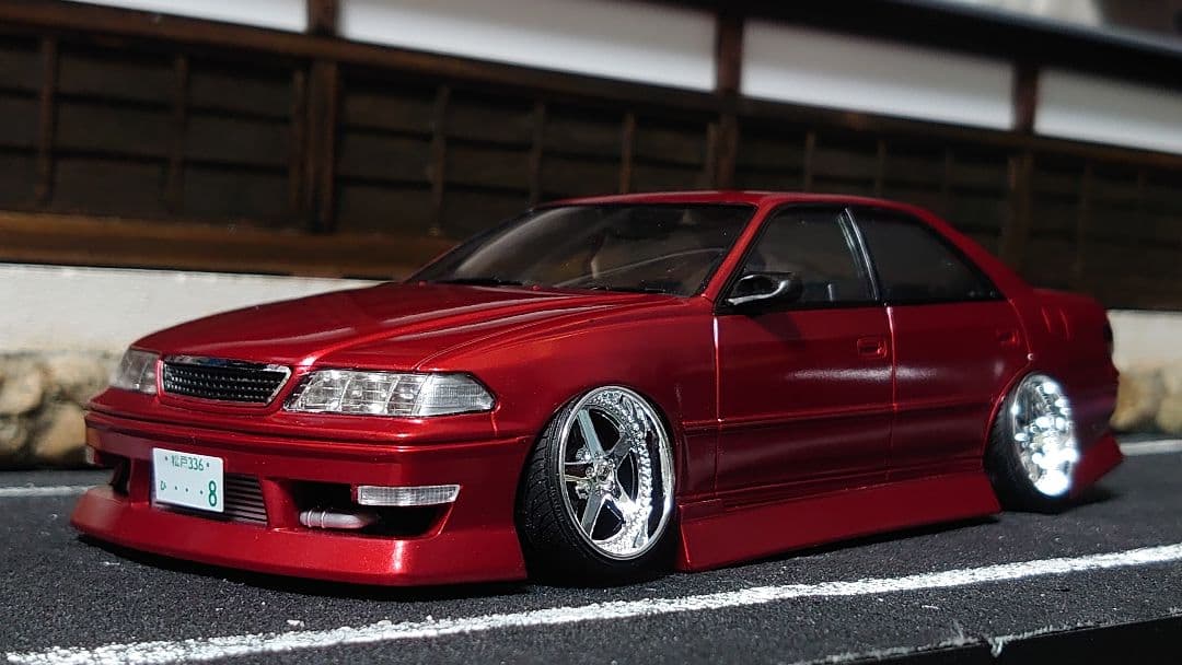 1/24 アオシマ BNスポーツ マークII 神奈川仕様 完成品