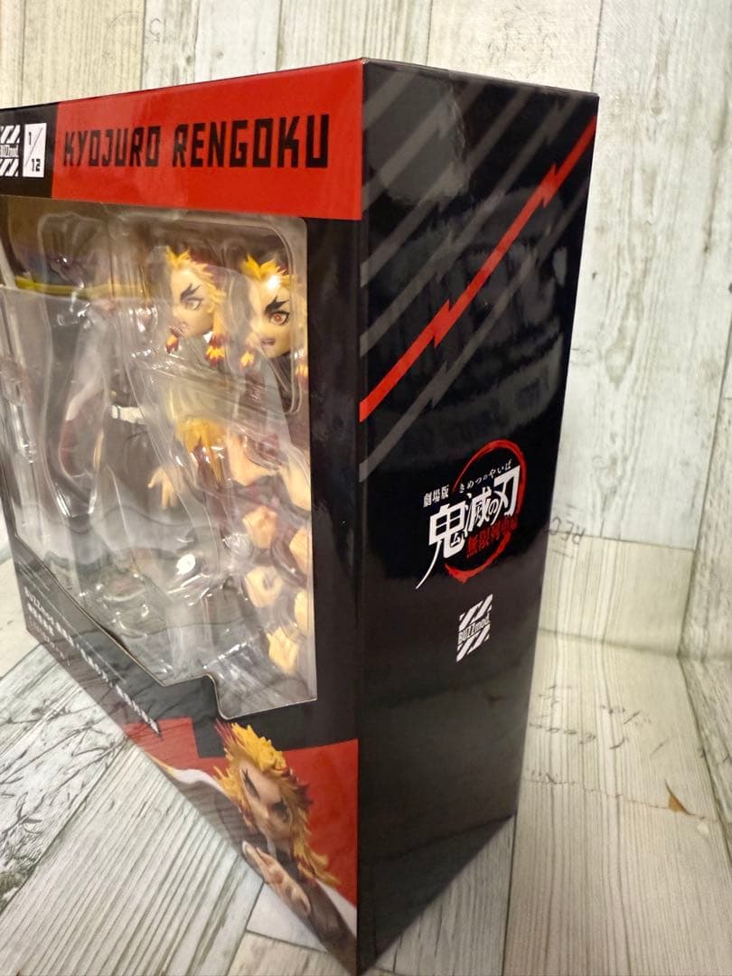 鬼滅の刃　BUZZmod. 煉獄杏寿郎　猗窩座　2体セット　無限列車　フィギュア