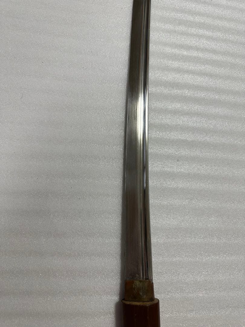 居合練習刀 白鞘　鞘付き長さ約101cm 鞘抜き737g