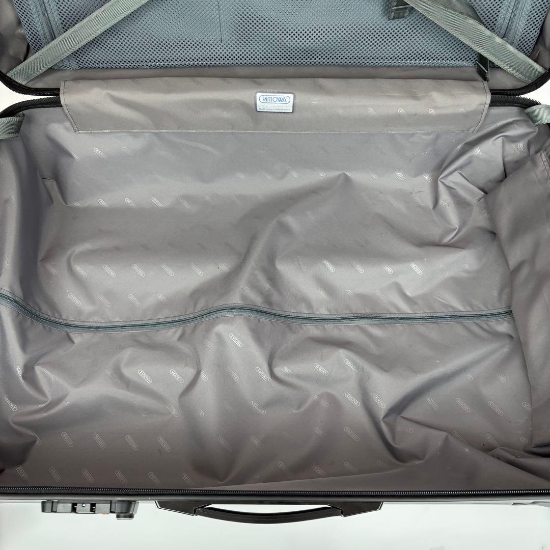 リモワ サルサ 82L キャリー スーツケース 2輪 大容量 シルバー グレー