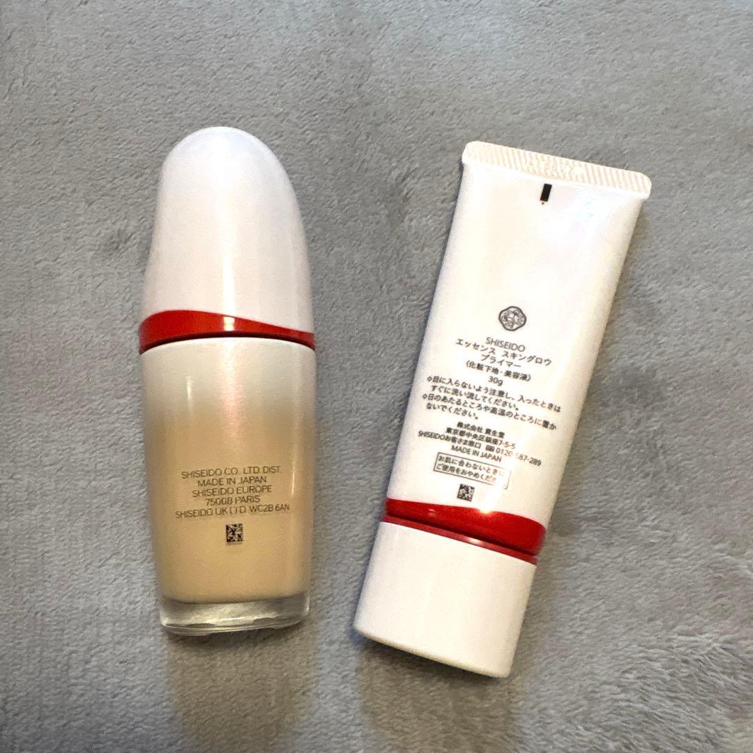 エッセンススキングロウファンデーション160&エッセンススキングロウプライマー