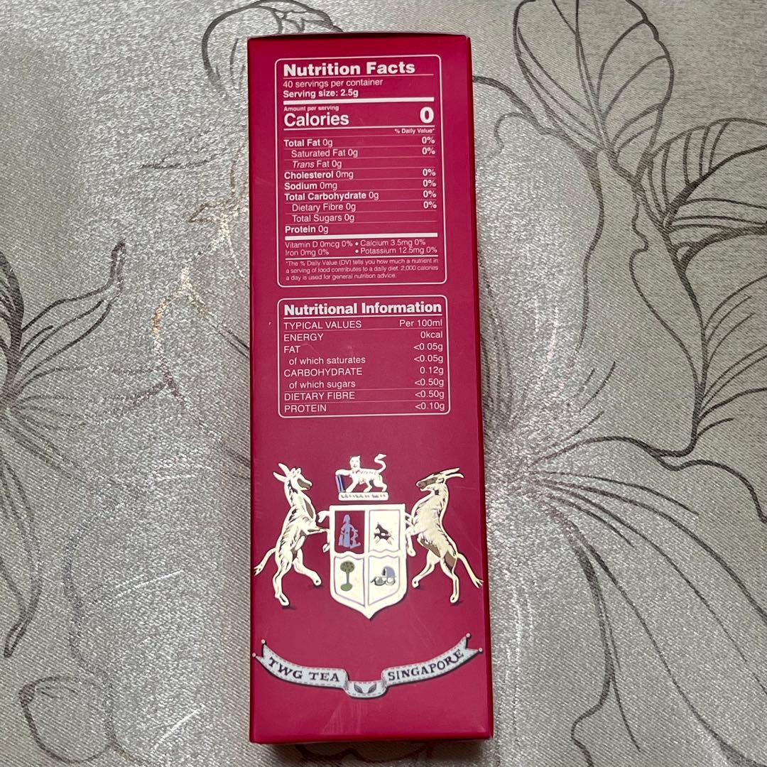 新品◎TWG紅茶BOX入り2缶セット