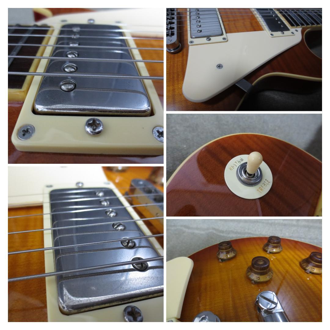 【メンテ済品】BURNEY(バーニー)　レスポール　RLG-45　HB系カラー