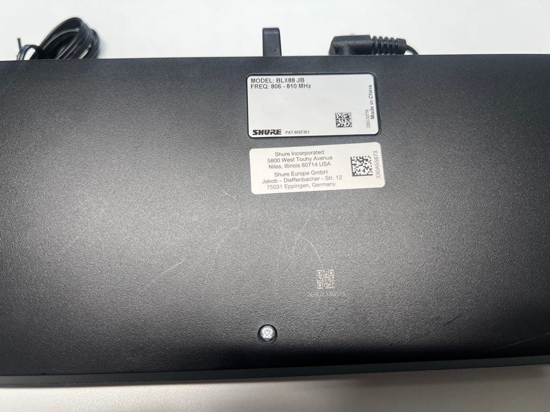 【動作確認済/中古】SHURE BLX288/PG58 　ワイヤレスシステム