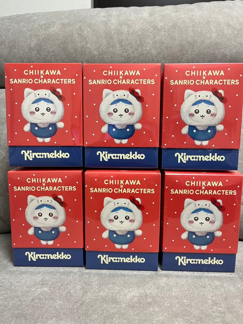 ちいかわ サンリオキャラクターズ Kiramekko 6種コンプ　きらめっこ