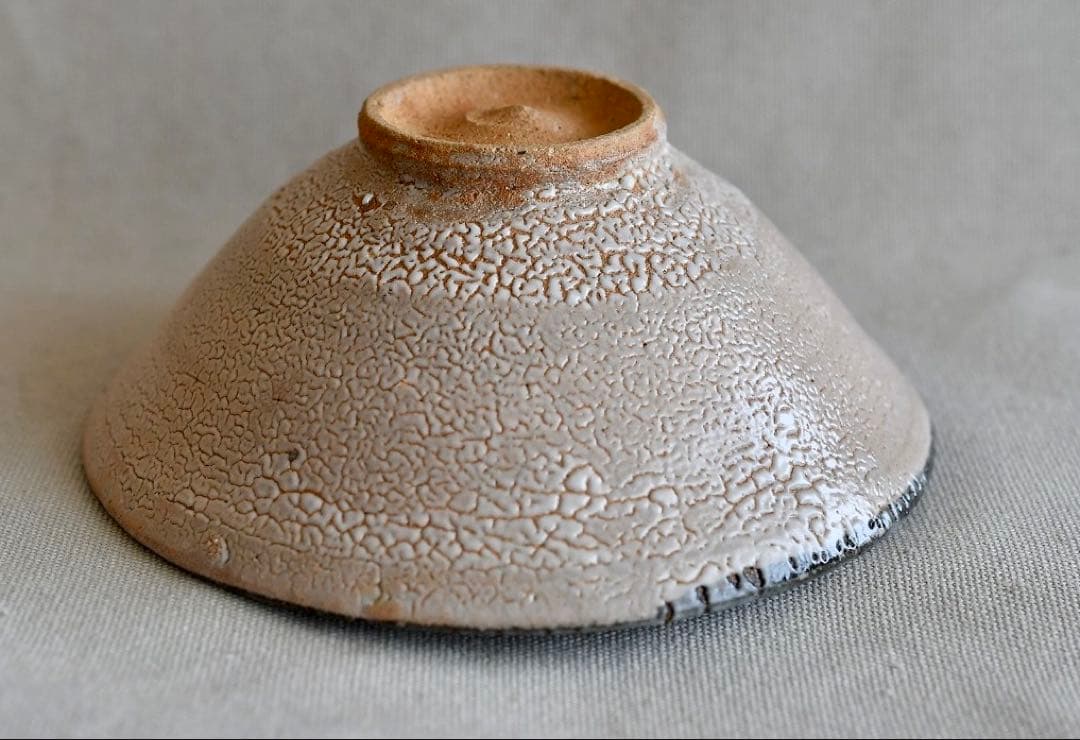 唐津　皮鯨　抹茶碗