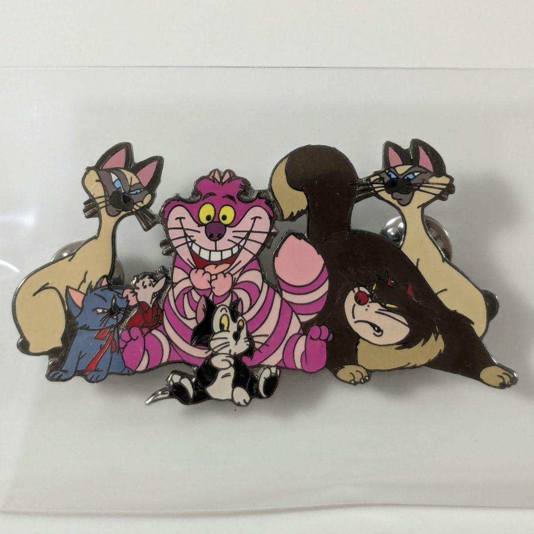 ディズニー ピンバッジ ディズニーキャット TDL OLD