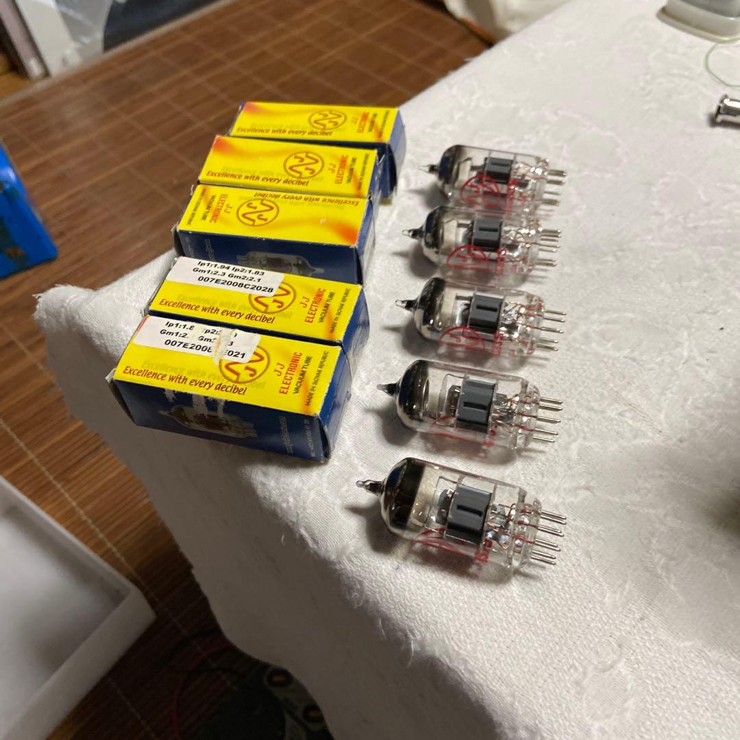 真空管　JJ ECC83s 5本セット