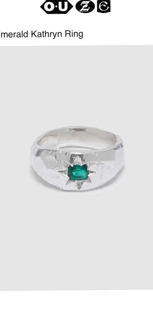 the ouze リング　11747391 ポーカーズ　本日まで