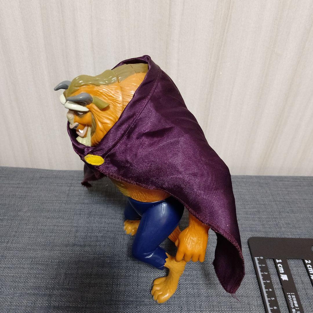 美女と野獣　野獣フィギュア 紫のマント 約30cm　クラシックドール　ビースト