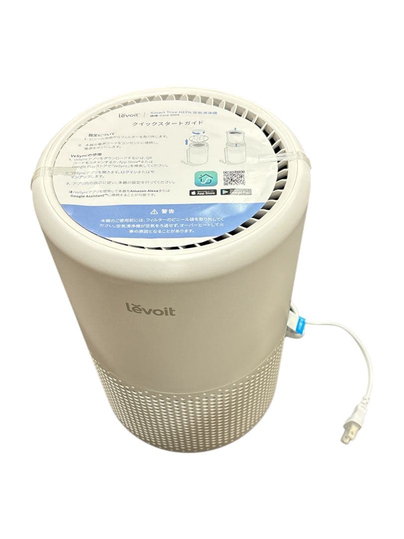 【Levoit】空気清浄機 Core 200S 18畳 スマホ対応 脱臭