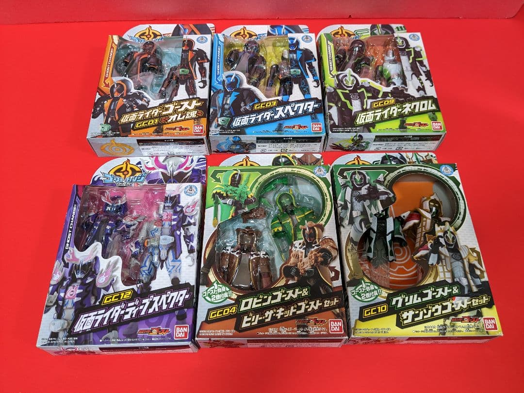 仮面ライダーゴースト　DXゴーストドライバー　フィギュア　アイコン多数