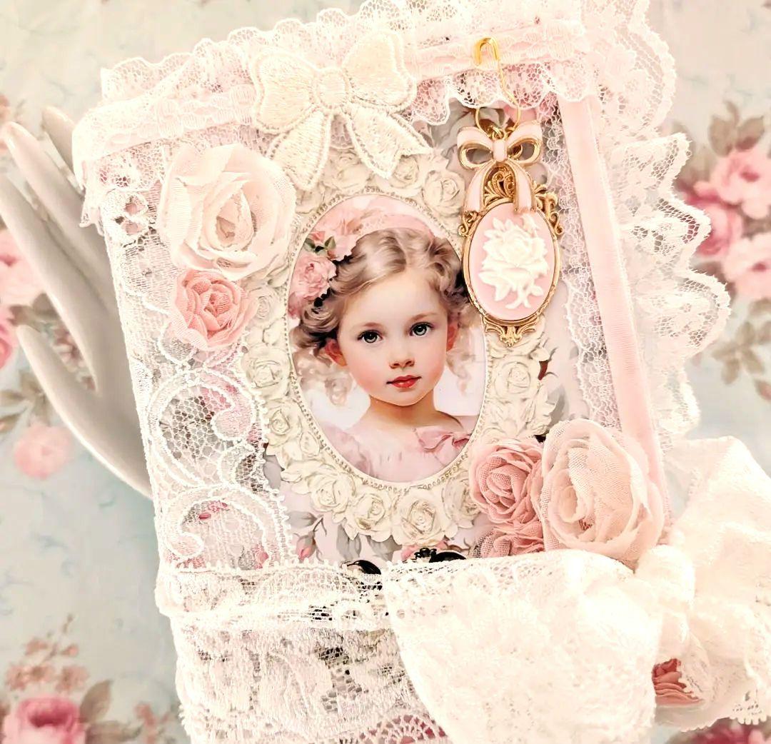 薔薇とレースのロマンチックスィートジャンクジャーナル*Charming*