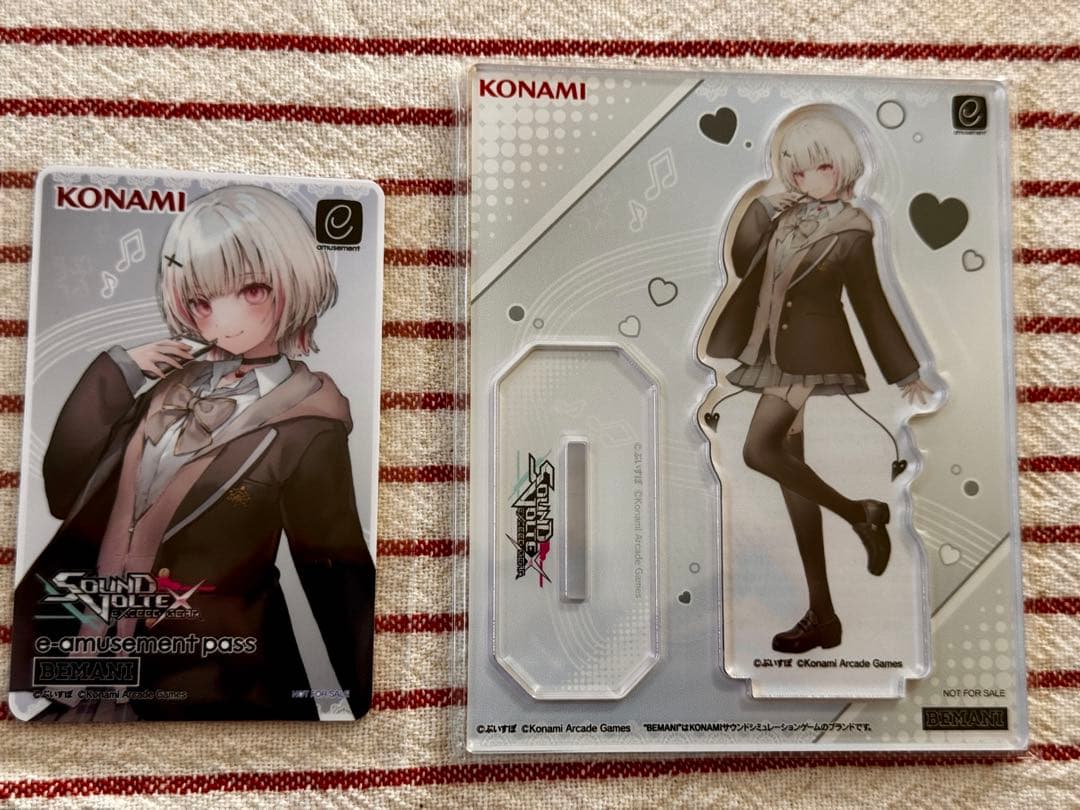 空澄セナ× SDVX e-amusement pass & アクリルスタンド