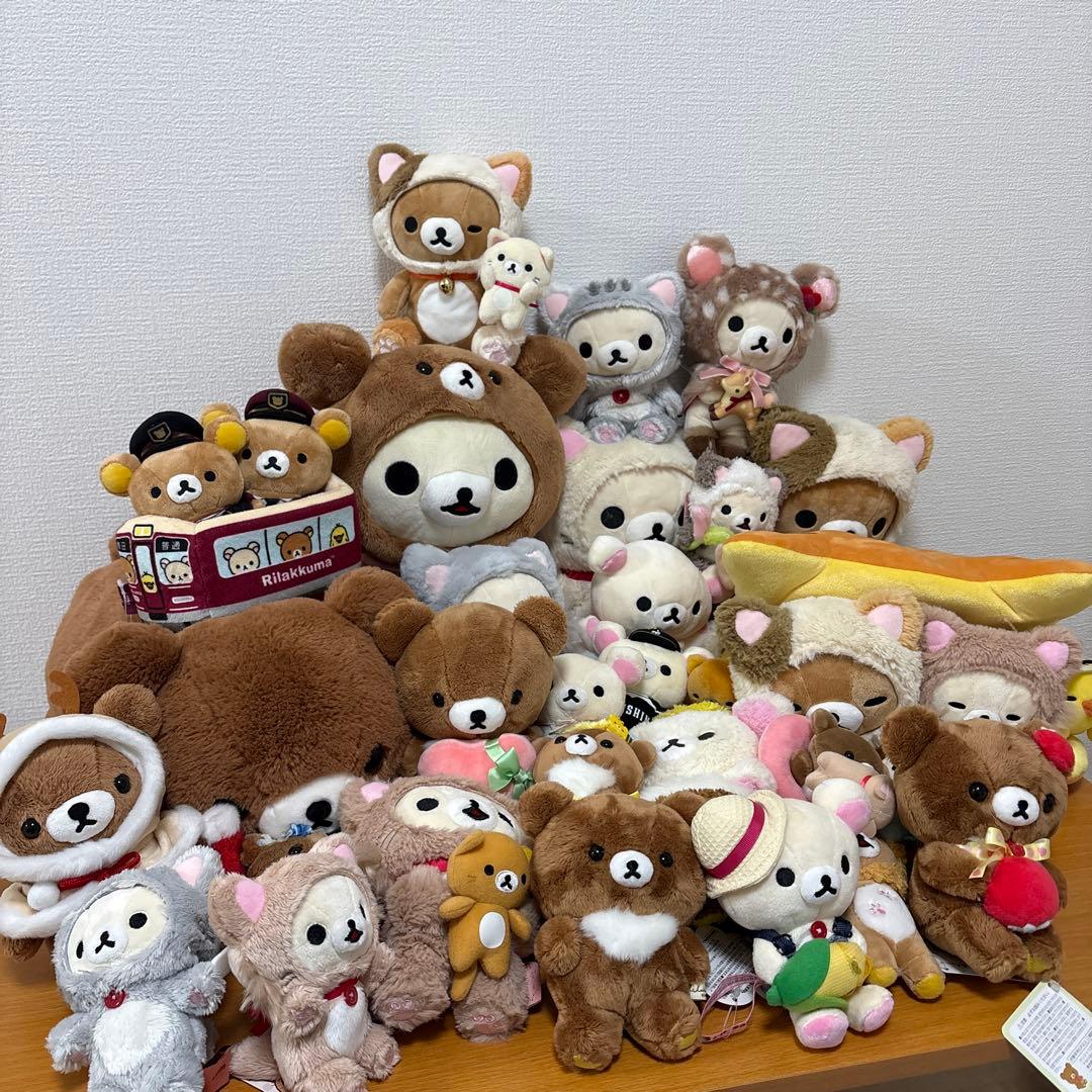 リラックマ ぬいぐるみ 大量セット