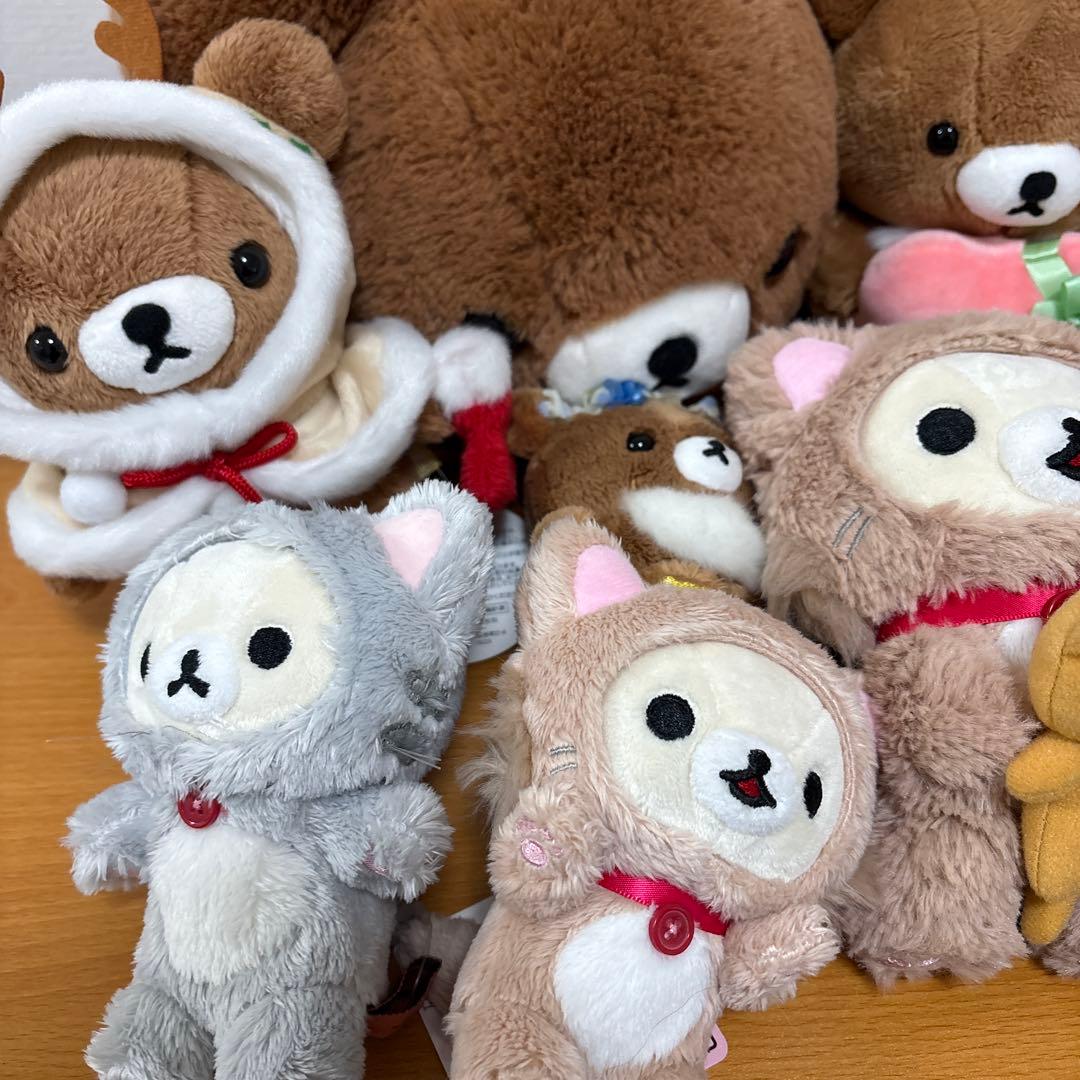 リラックマ ぬいぐるみ 大量セット
