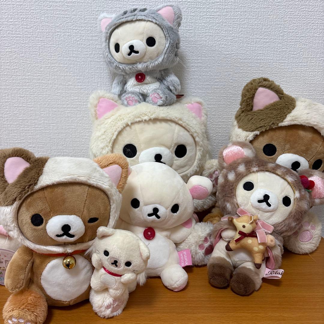 リラックマ ぬいぐるみ 大量セット
