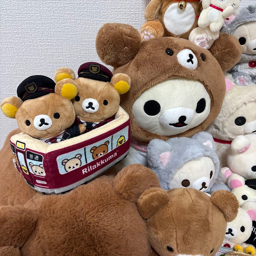 リラックマ ぬいぐるみ 大量セット