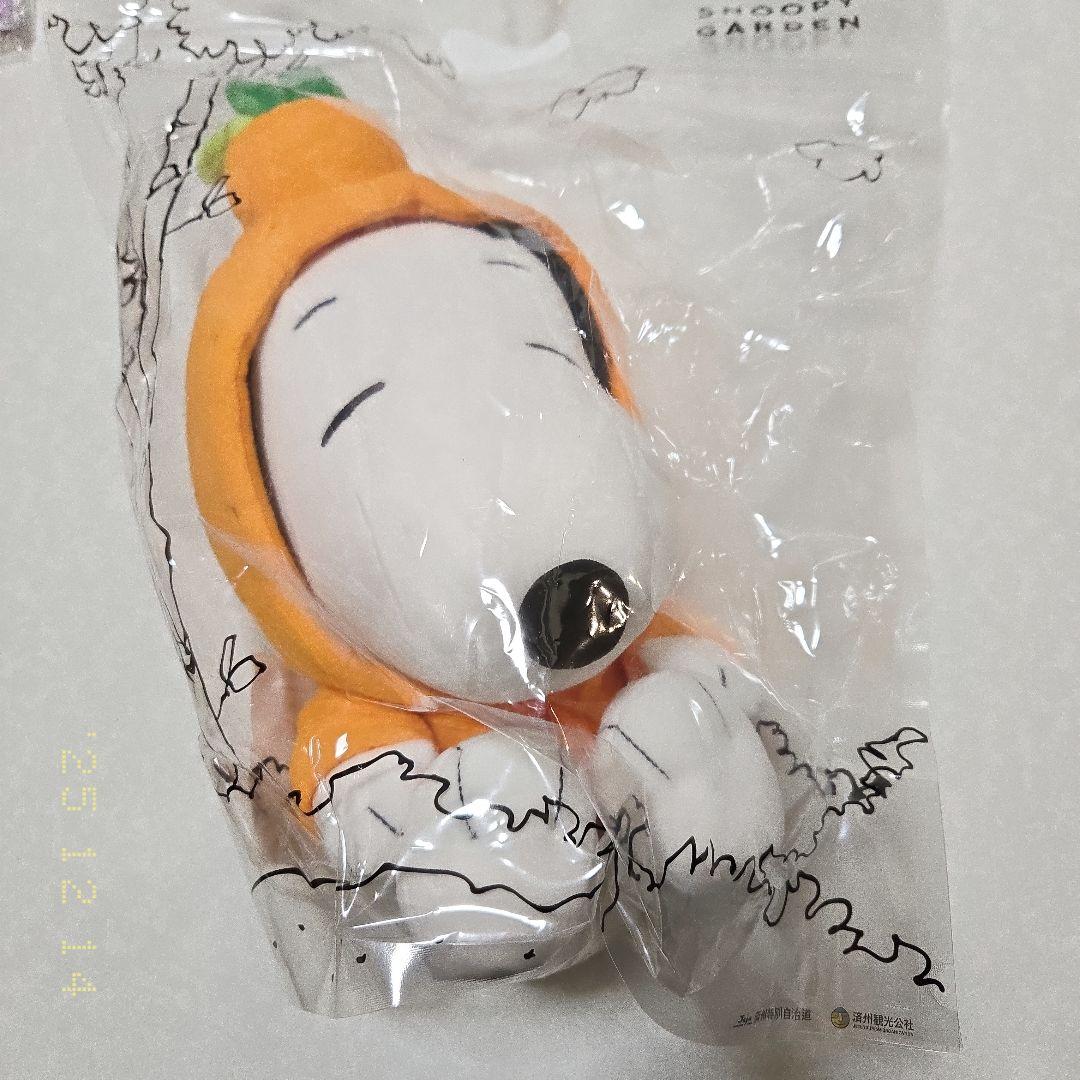 ず*ち様 レア 希少 未開封 ぬいぐるみ 韓国限定 済州島 スヌーピーガーデン