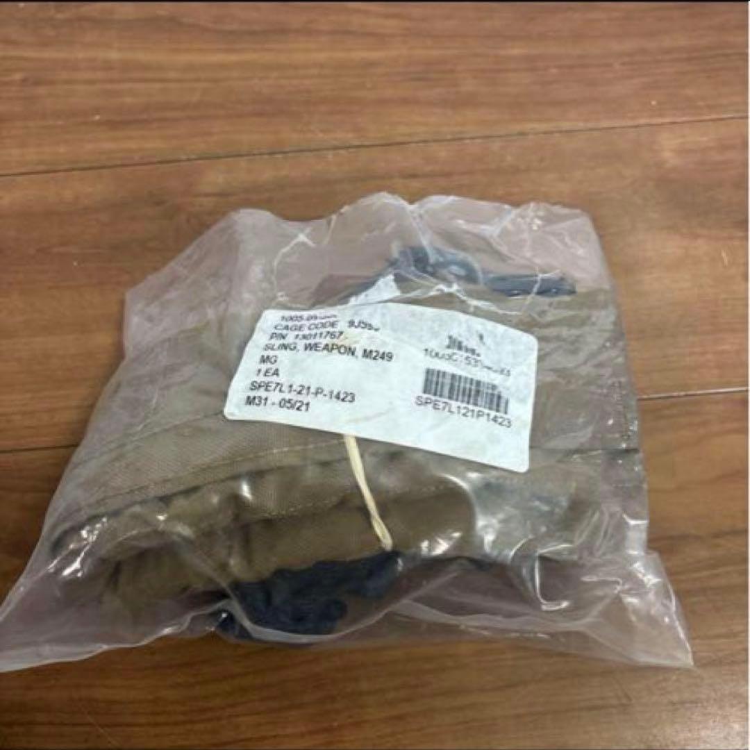未使用品　米軍実物　WEAPON SLING M249 M240ウェポンスリング