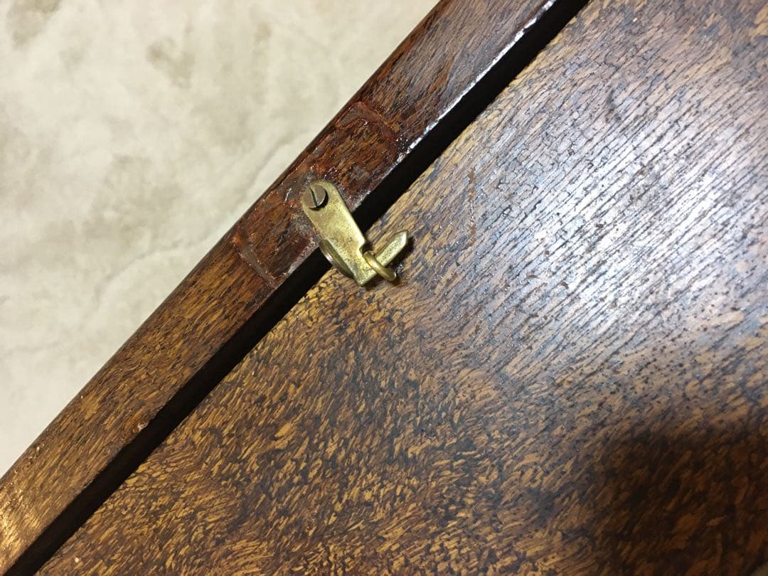 大正〜戦前 ゼンマイ振り子時計 整備済み 美品