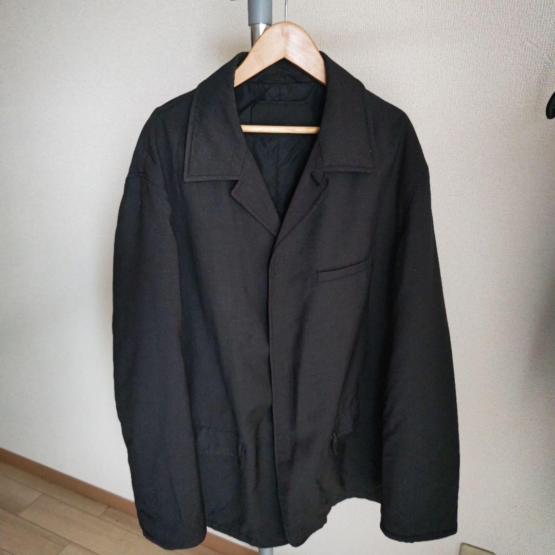 黒いカジュアルジャケット 大きめ