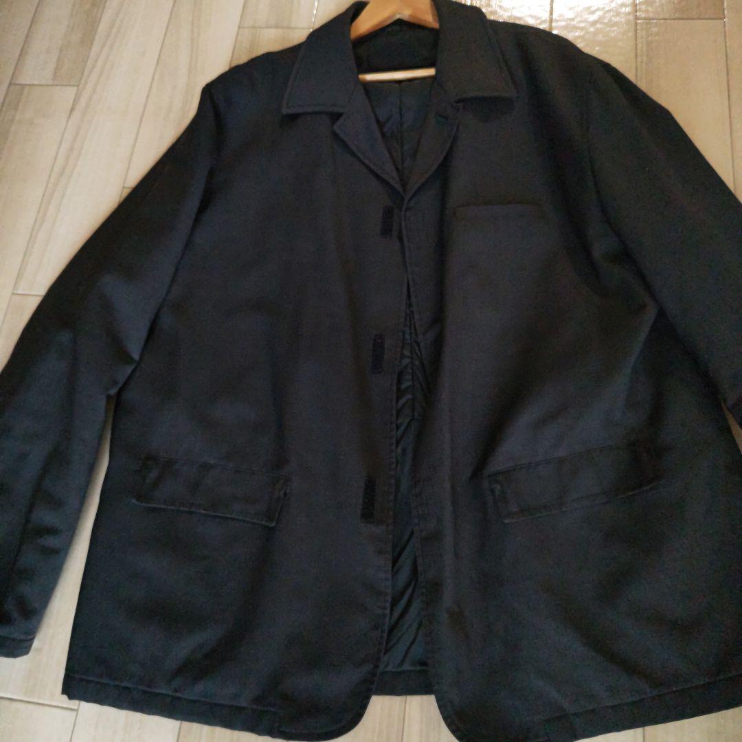 黒いカジュアルジャケット 大きめ