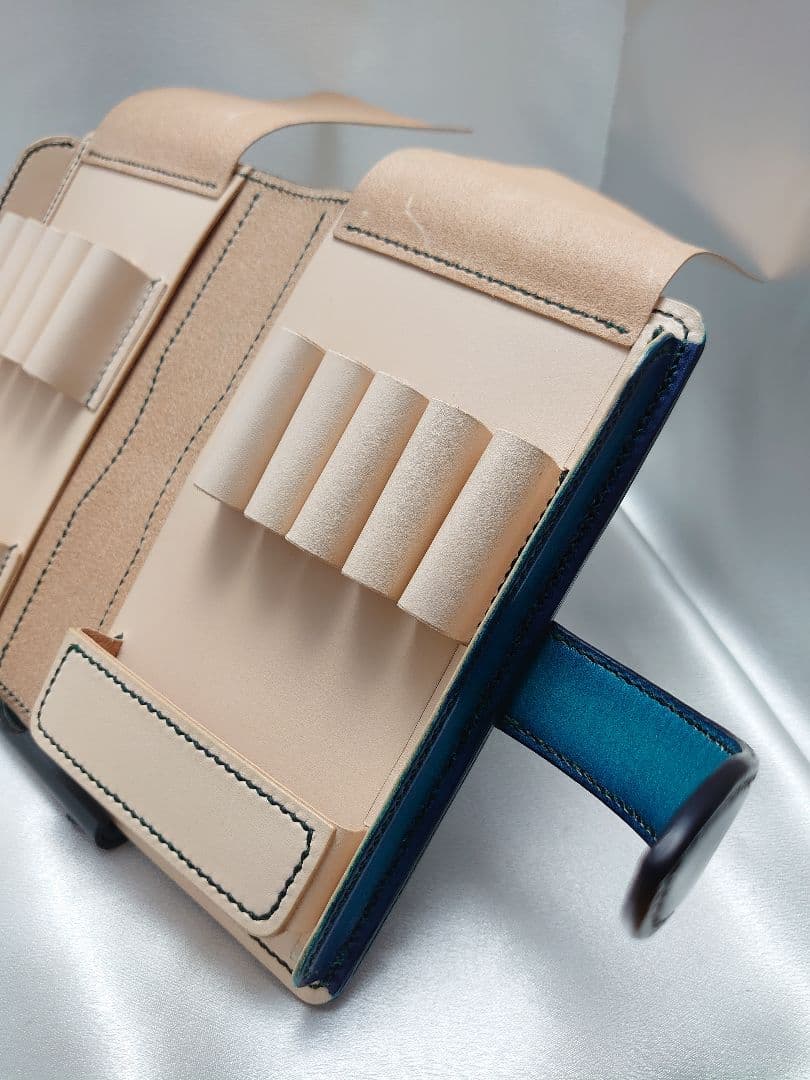 ペンケース手帳型 10本差し