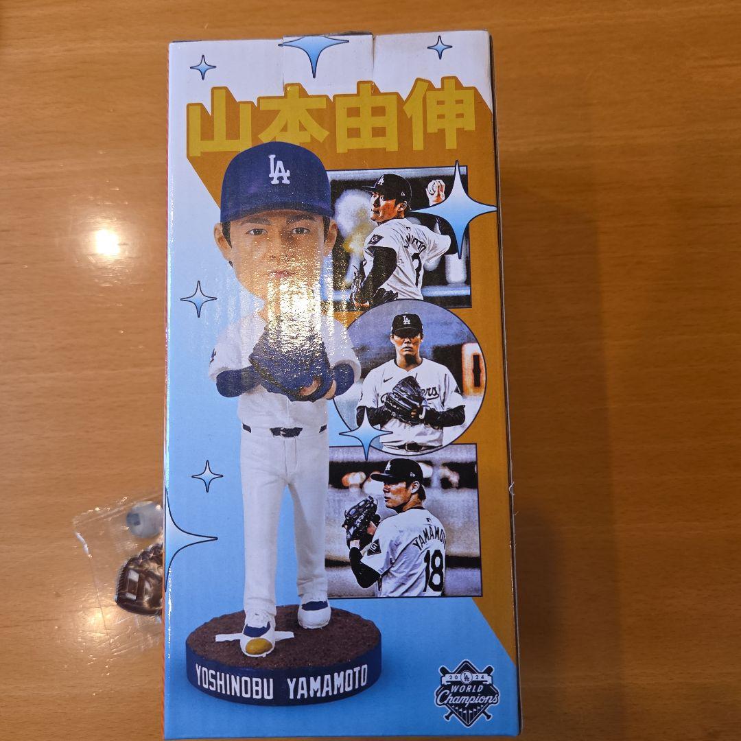 はーちゃん専用7/2 ドジャース 山本由伸 ボブルヘッド バッジ付き