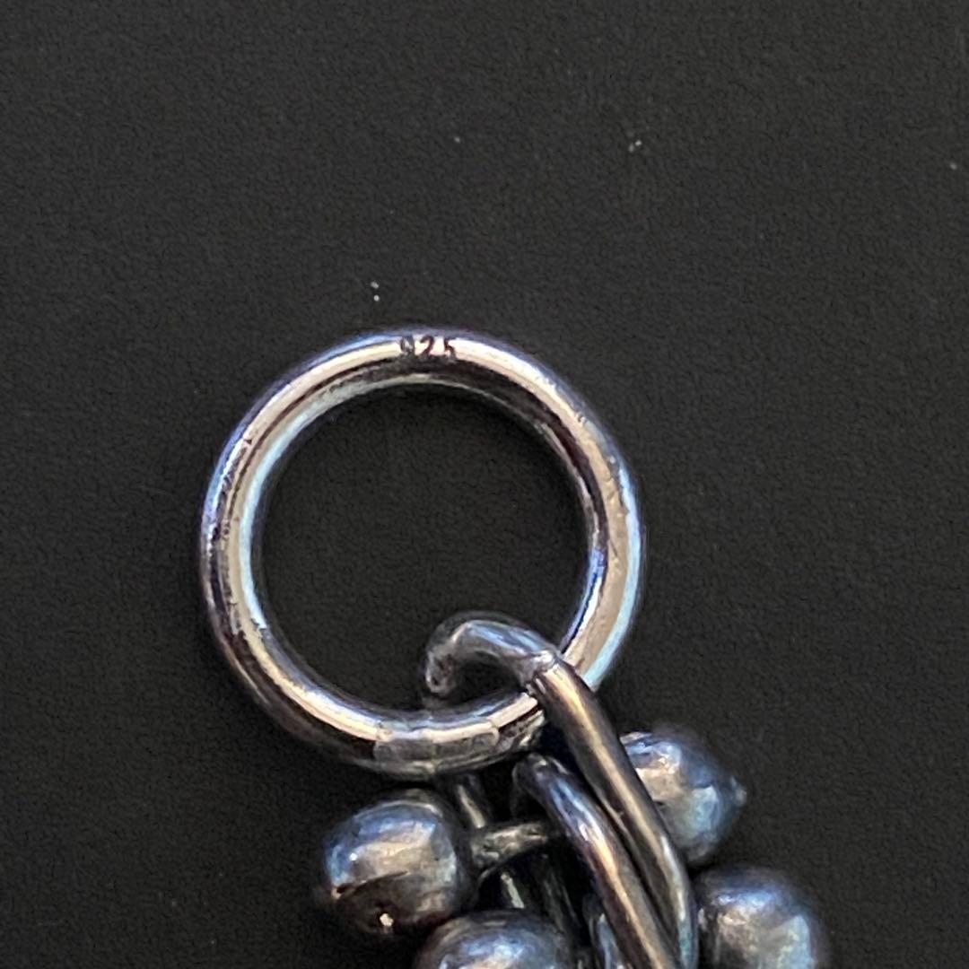 ヴィンテージ メキシコ シルバー パール DNA ブレスレット