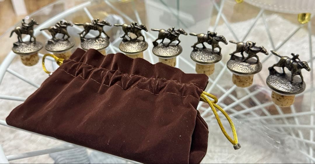 ボトルキャップコレクション◎Blanton’ｓ8種 競馬 馬