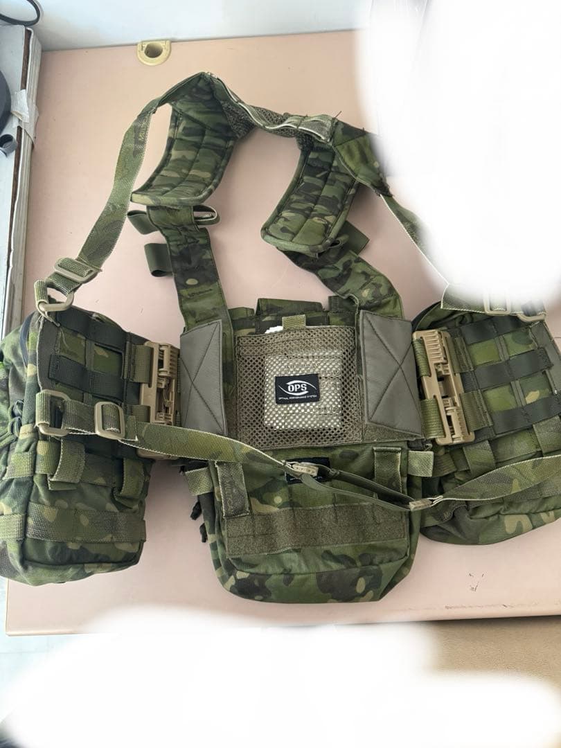 UR-Tactical OPS チェストリグ 各種ポーチ マルチカムトロピック