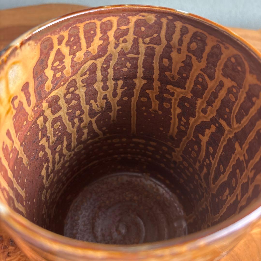 高取焼 水指 元永彰一作 茶道具 共箱