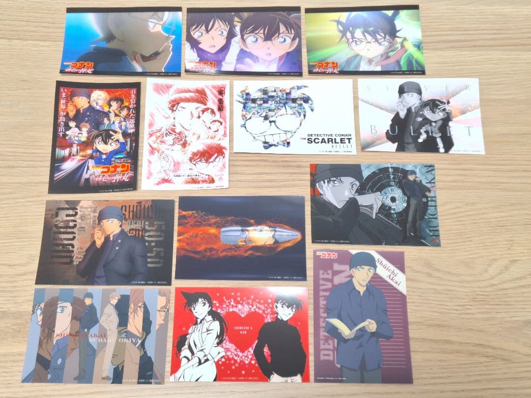名探偵コナン 緋色の弾丸 ブロマイド ネットプリント セブンイレブン 赤井秀一