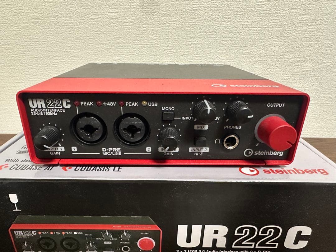 Steinberg UR 22 C オーディオインターフェース