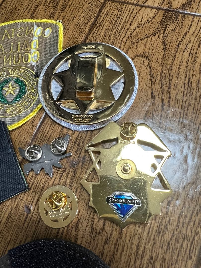 ダラス郡　ポリスバッジ　セット