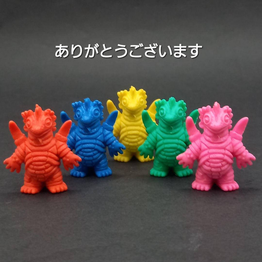 【カーリー星人】橙色　ウルトラ 怪獣 消しゴム 特撮 当時もの