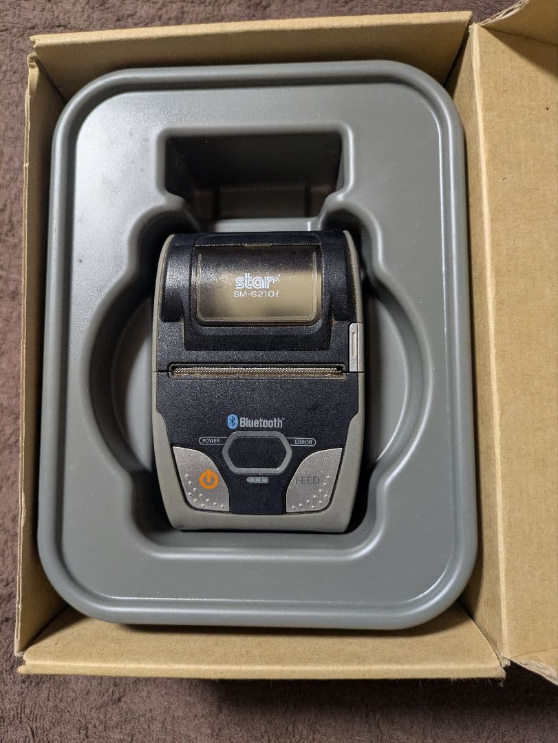 スター精密 SM-S210i レジモバイルプリンターBluetooth 箱あり