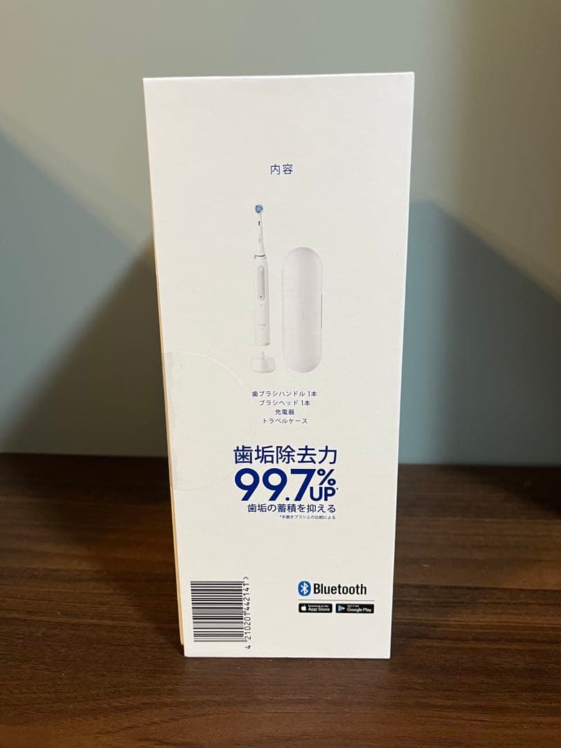 【新品未開封】電動歯ブラシ ブラウンOral-B iO4クワイトホワイト